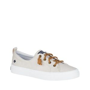 Sperry Women's White Canvas Sneakers